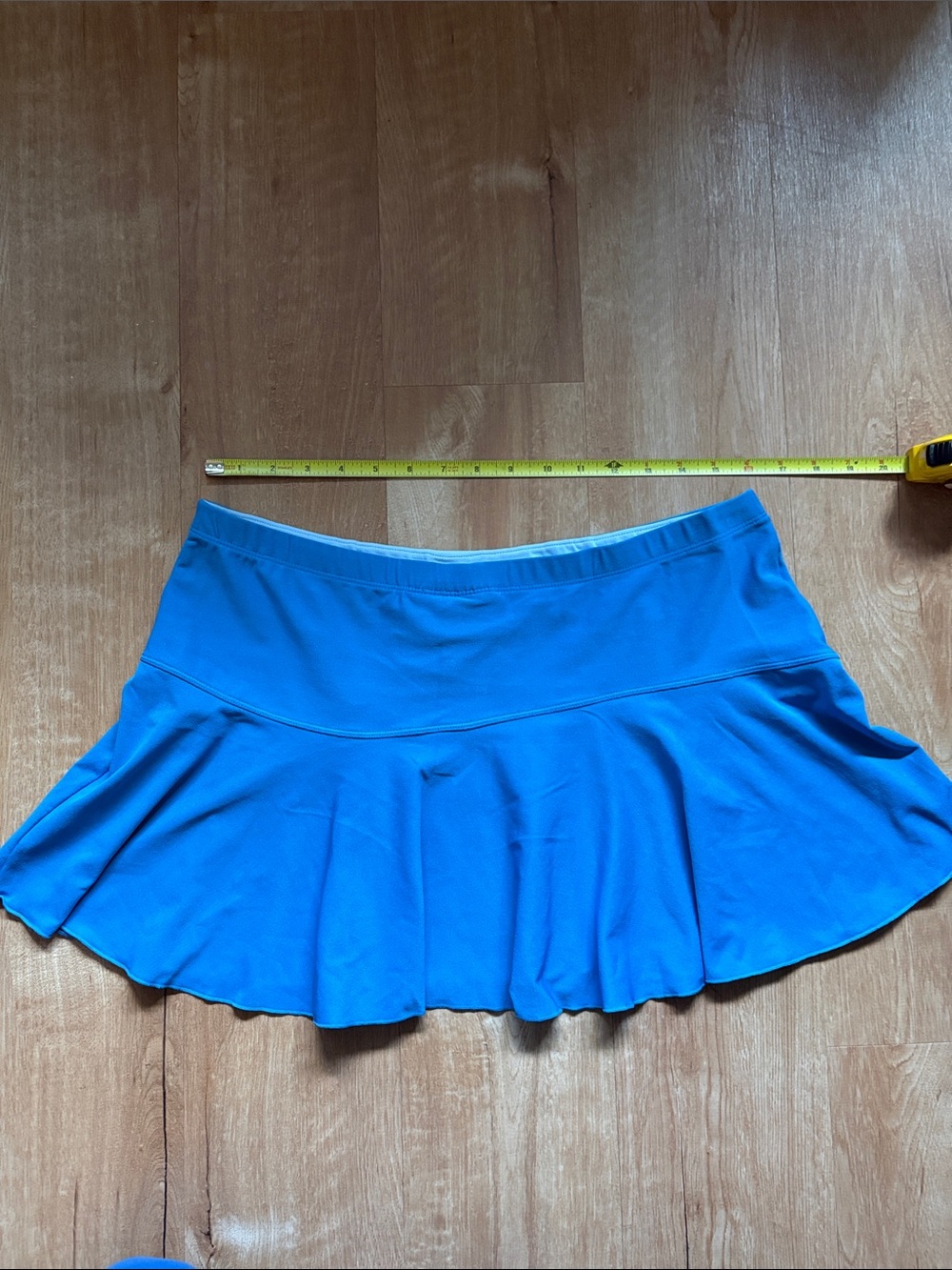 NWT Nike Blue Tennis Skirt with Pink Swoosh - Picture 3 of 3